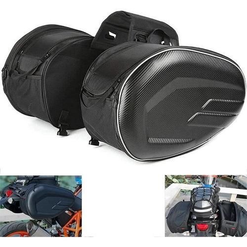 Sacoches tanches extensibles pour moto avec housse de pluie pour casque valise latrale pour moteur