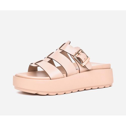 Sandales femmes confort beige