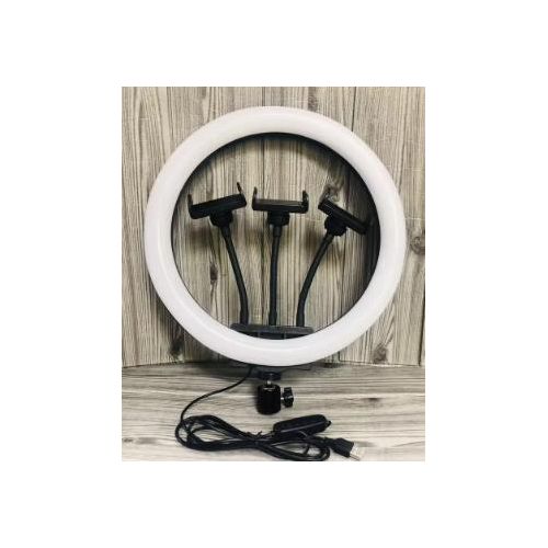 Ringlight Selfie Lamp vedio Studio 13 Size 34*3.7*34Cm Avec 3Suport De de Telefone