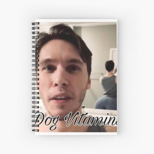 JERMA DOG VITAMIN Spiral Notebook Bloc note