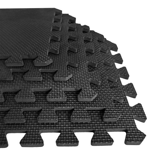 Tapis de Sol Fitness 10 Pièces 30x30cm, Tapis Puzzle Antidérapant Haute Densité, Mousse confortable et Imperméable pour Gym, Yoga et Musculation