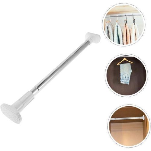 Barre de penderie télescopique réglable – Support pour vêtements sans perçage