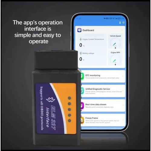 Mini OBD2 Scanner de Diagnostic Sans Fil – Débloquez le Potentiel Caché de Votre Voiture !