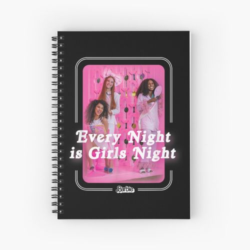 Barbie The Movie - Girls Night Spiral Notebook - Bloc note