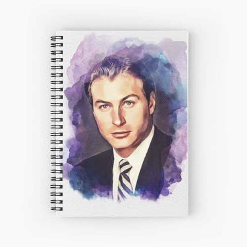 Lex Barker, Movie Legend Spiral Notebook Bloc note