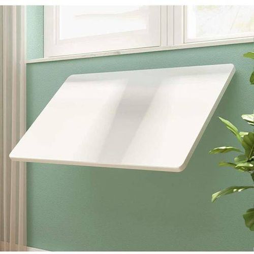 table murale pliante blanc grande taille 80/40 cm