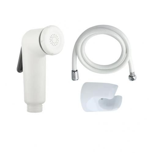 Douchette hygiène wc avec support et flexible;Douchette wc