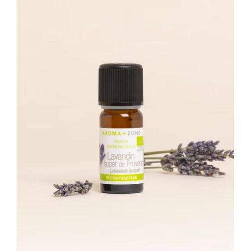 Huile Essentielle de Lavandin Super de Provence BIO Apaisante & Musculaire 10 Ml