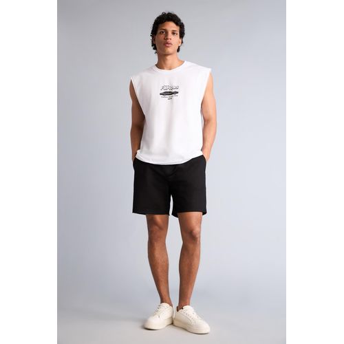 Short basique à taille élastique Coupe slim