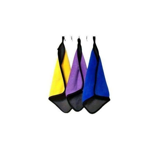 3 Serviette microfibre douce double face medium 3040 Pratique