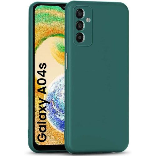 Pochette silicone vert pour Samsung A04s