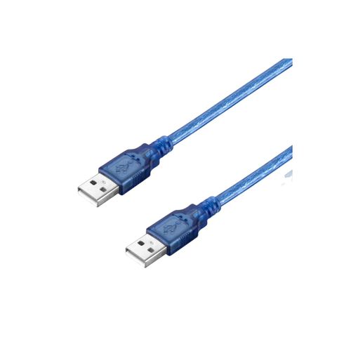 Câble USB 2.0 câble USB A mâle vers USB A mâle 1,3 m Transparent