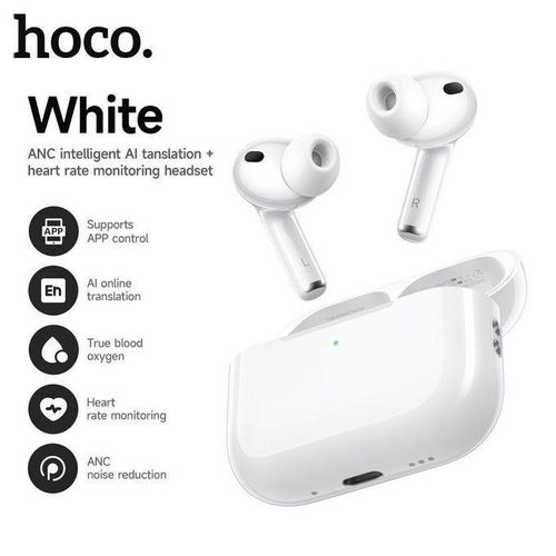EW98 ANC Écouteurs Sans Fil Intelligents avec Traduction IA & Suivi Cardiaque