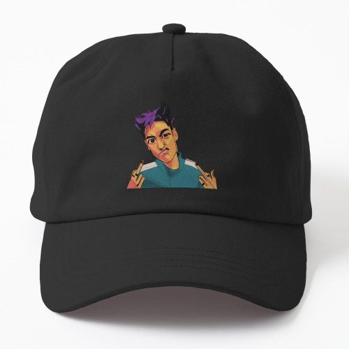 Thanos casquette noire personnalis