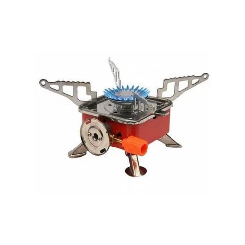 Mini Réchaud à Gaz de Camping – Brûleur Pliable et Portable pour Cuisine Extérieure