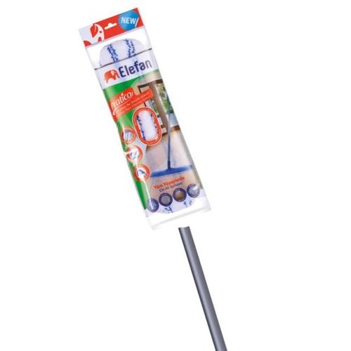 Balai Serpillère en Système Scratch avec 2 Recharges 100% Microfibres