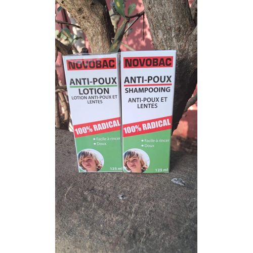 2 pcs SHAMPOING ANTI-POUX +2 pcs anti poux lotion