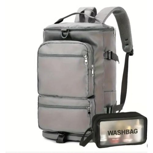 Ensemble de 2 Pièces, Sac De Sport Femme-Homme + fonction sac à dos, Grande Capacité Avec Compartiment à Chaussures