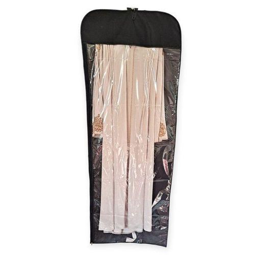 SAC Housses de protection pour Caftan, manteau, robe avec fenêtre transparente.