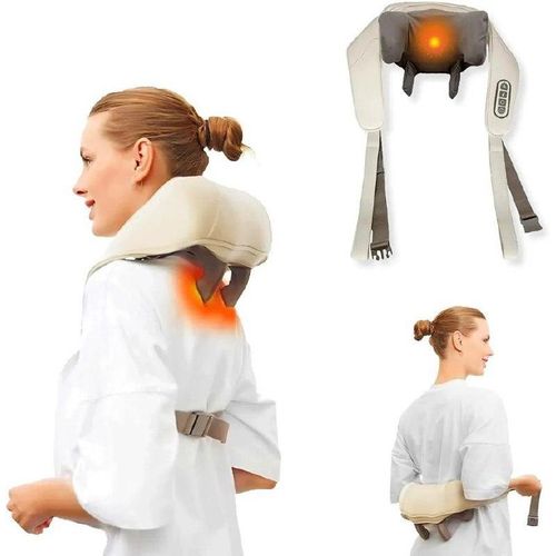 Appareil de Massage Multifonction Chauffant – Relaxation Profonde Cou, Épaules & Corps