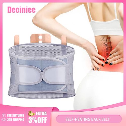 Men Women Orthopedic Medical Metal Corset Belt Lower Back Support Spine Belt Posture