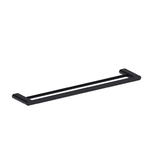 PORTE-SERVIETTE DOUBLE 600 NOIR – ORS-B2401-C