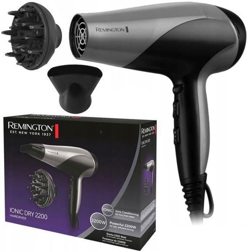 D3190S Sche-Cheveux Ionique 2200W Technologie Anti-Frisottis Cramique 3 Tempratures Diffuseur Concentrateur