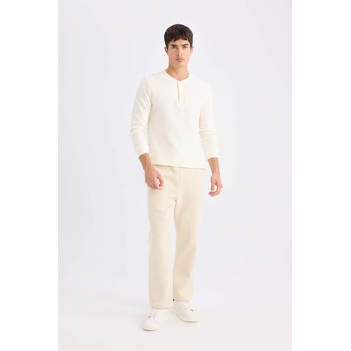 Pantalon de survêtement avec Poches à Jambes droites et Coupe Régulière