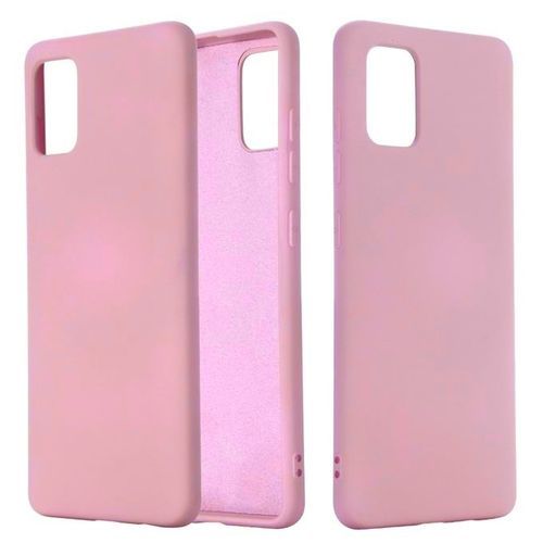 Pochette en Silicone liquid pour xiaomi redmi Mi 10 lite Rose