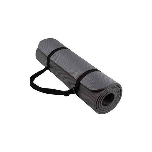 Tapis de Yoga Épais 10mm Confort Écologie Stabilité Anti-dérapant Non Toxique pour Sport Voyage ROSE