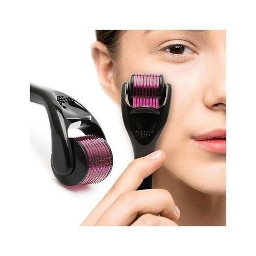 Rouleau Microneedling en Titane Traitement Visage pour Rides et Stimulation Capillaire 05mm