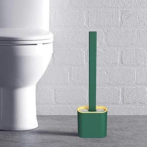 Brosse WC en Silicone Pratique – Nettoyage Facile et en Profondeur, Accès aux Coins et Zones Difficiles