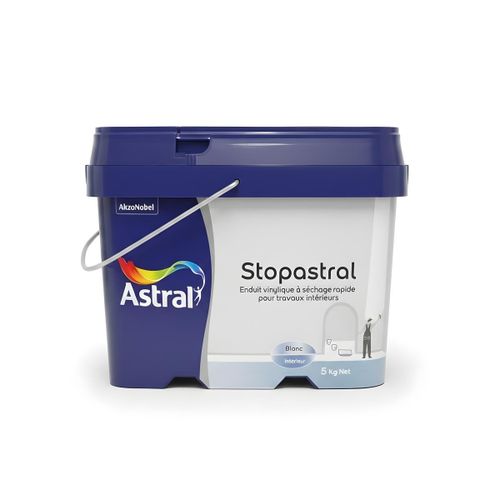 Enduit de rénovation - Vinyle à séchage rapide - Pour travaux intérieurs - Blanc 5 Kg