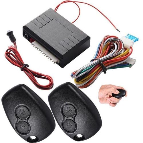 Verrouillage Central de Voiture, systeme d'entree sans cle de Verrouillage de Porte de Voiture Universel Kit de telecommande de Verrouillage Central