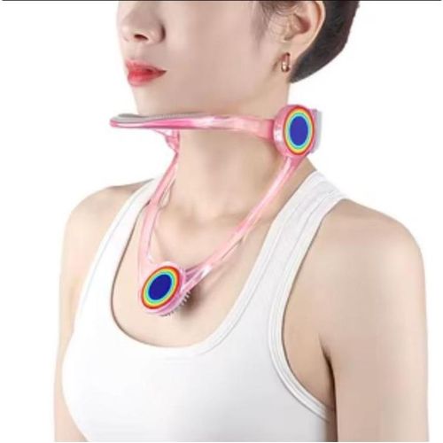 Attelle de cou avec soutien du menton souple rglable 360 collier cervical pour correction de la posture de la tte vers lavant et soutien de la colonne cervicale attelle de cou pour douleursSupport de Menton Doux et Lger Attelle de Cou