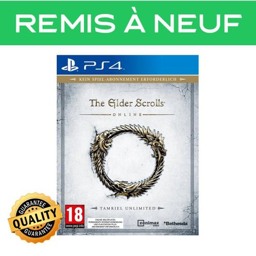 The Elder Scrolls Online - Ps4 - (Remi à Neuf)