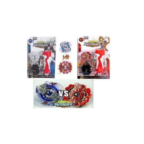 Pack duel 2 Toupies Beyblade anneau métallique