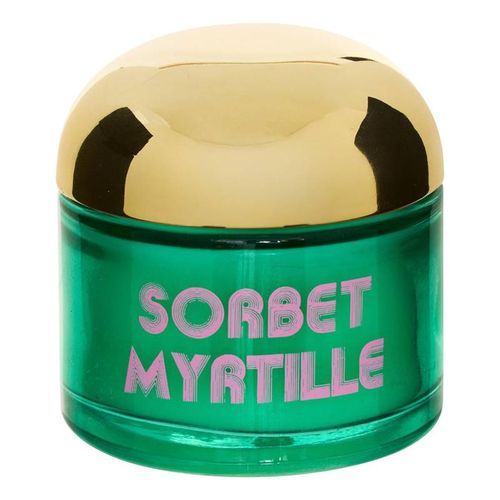 Petite bougie parfumée rond Sorbet myrtille