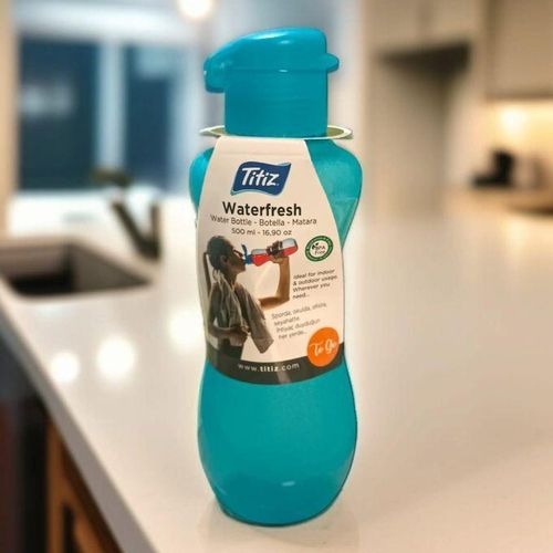 Bouteille d'eau de sport en plastique 500 ml - VERT