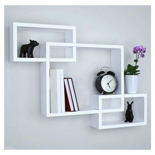 Étagère murale design géométrique