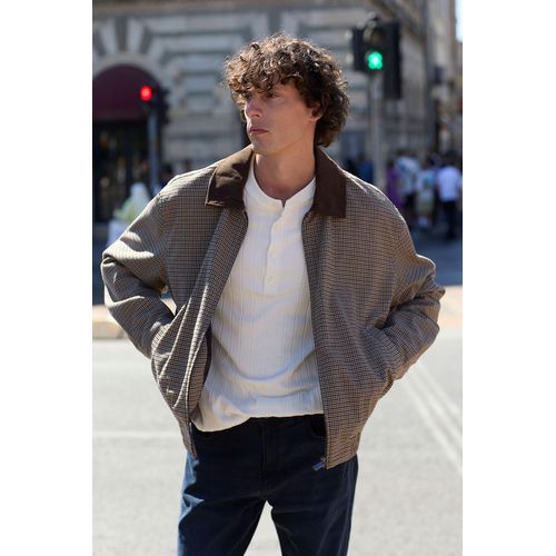 Doudoune Coupe régulière Homme Marron clair