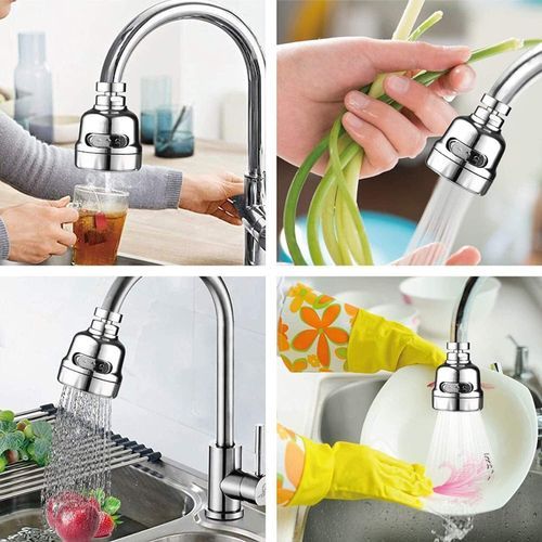 Robinet Rotatif Économiseur D'eau Filtre, Tête 360 Degrés