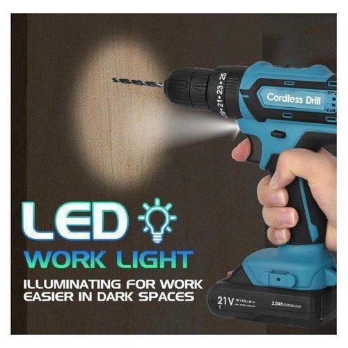 Perceuse-Visseuse Sans Fil Compacte et Puissante, Modèle Ergonomique