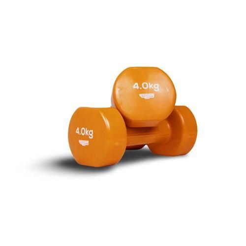 Haltère en vinyle antidérapant - 4 Kg - Haltères - Gymnastique