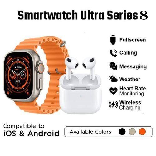 Smart watch S8 ultra avec deux ceinture