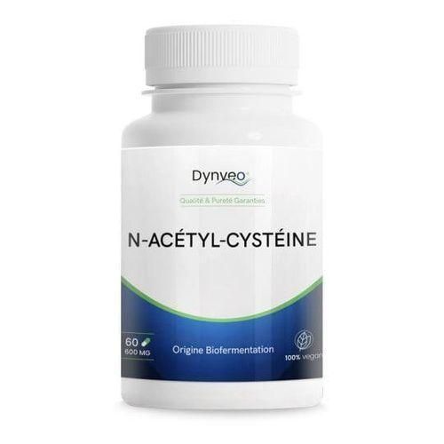NAC N-acétylcystéine pure - 600mg / 60 Gélules - Bio-fermentation Naturelle - Acide Aminé précurseur du glutathion - Détoxification - Sans Additifs