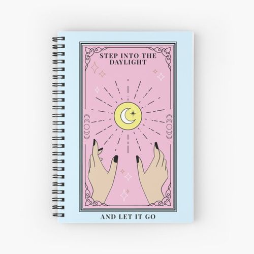Daylight Tarot Card Spiral Notebook Bloc note