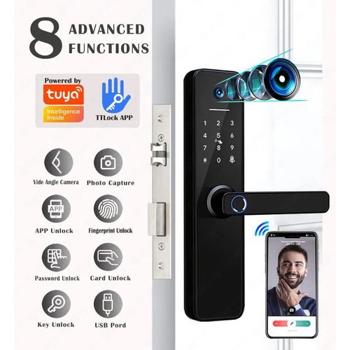 Serrure intelligente avec caméra