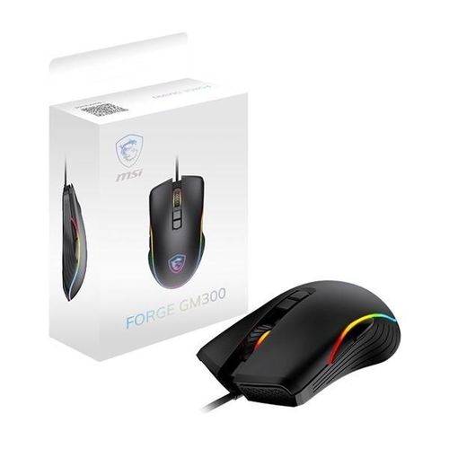 Souris Gamer Filaire FORGE GM300 RGB Noir