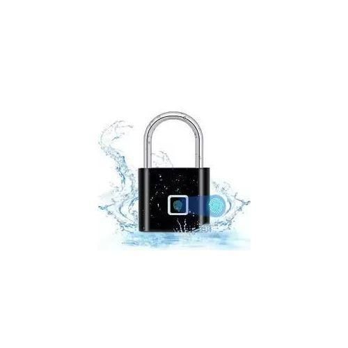 Cadenas intelligent à empreintes digitales, étanche, en alliage de Zinc, biométrique, chargement USB, serrure de porte à empreintes digitales